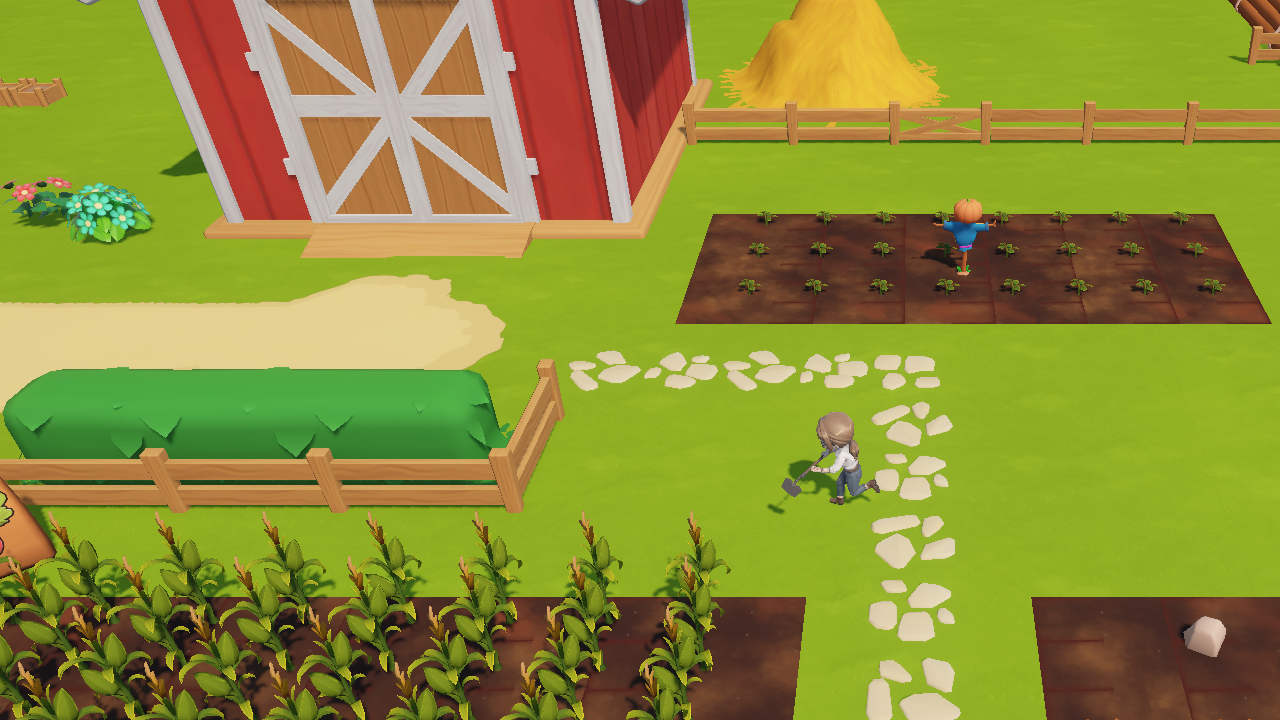 Barn Brawl Game Scene