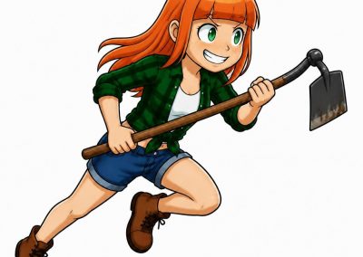 Jenny is ready to Barn Brawl!